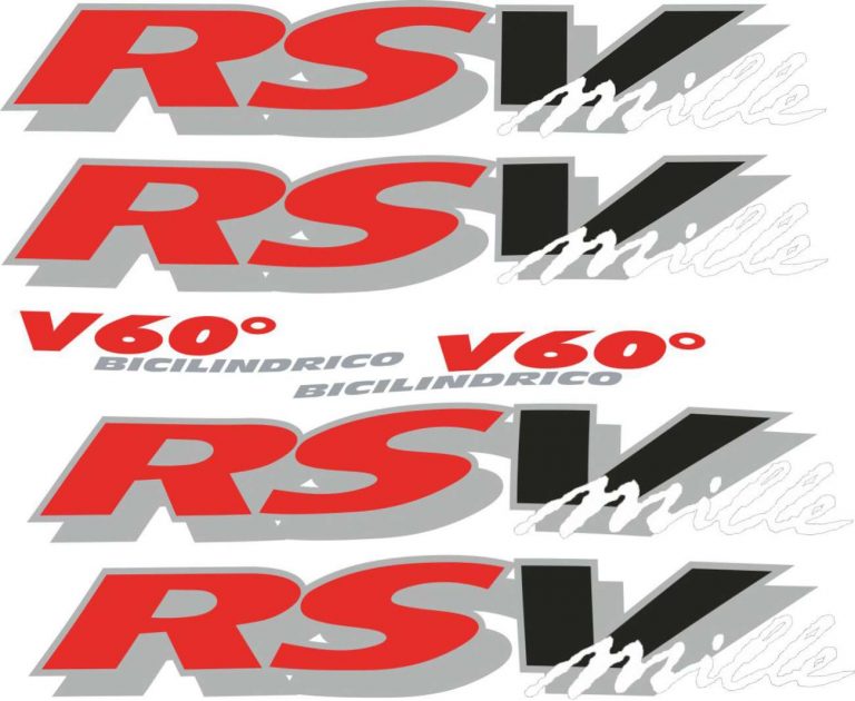 Aprilia Rsv Mille Stickers Set Mxg One Best Moto Decals