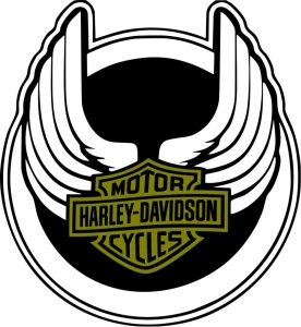 HARLEY DAVIDSON 22 CIRCLE Sticker MXG ONE Best Moto Decals