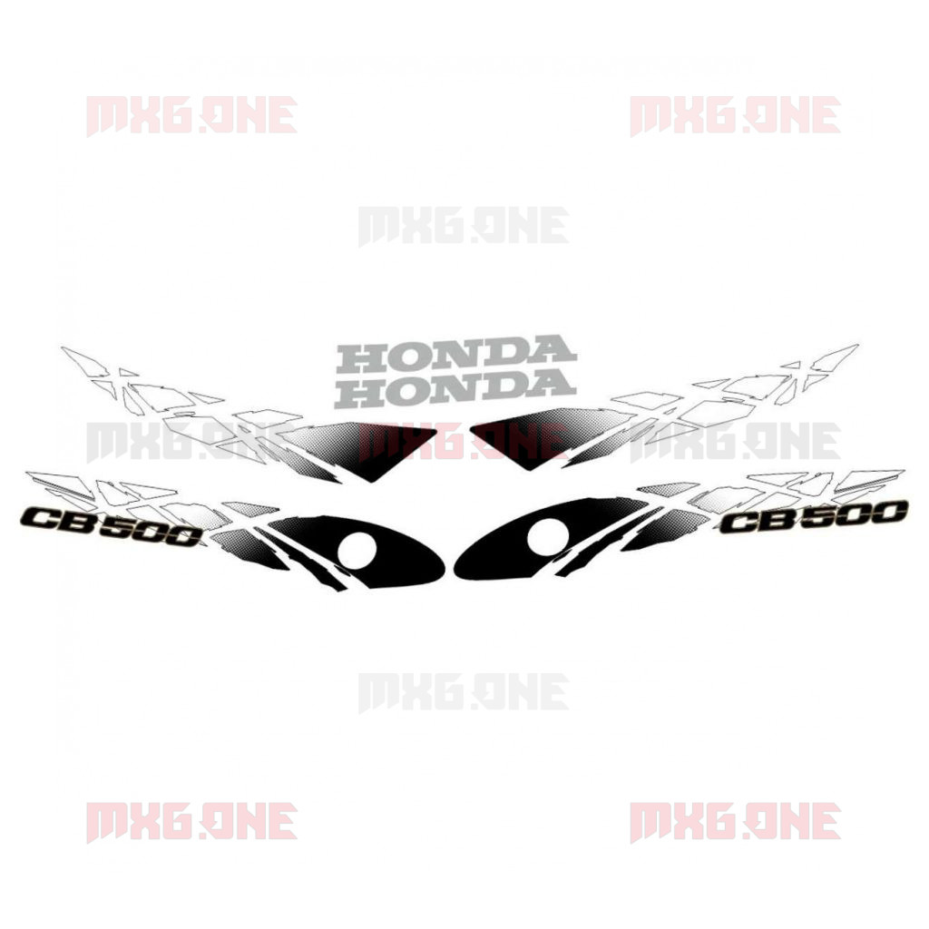 Honda CB 500 1994 1995 Stickers Set MXG ONE Best Moto Decals