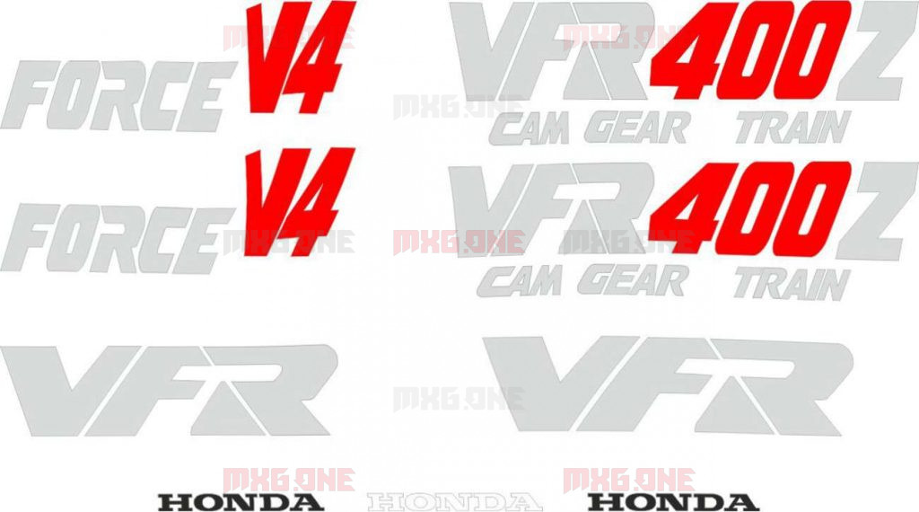 Honda Vfr Logos Decals Stickers And Graphics Mxg One Best Moto Decals