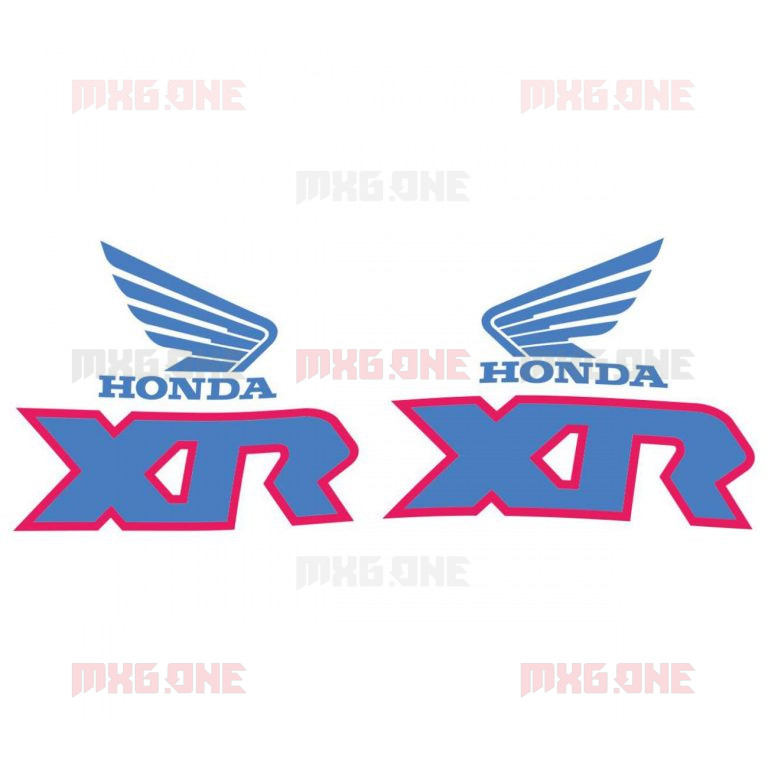 Honda XR 100 Logos Decals Stickers And Graphics MXG ONE Best Moto