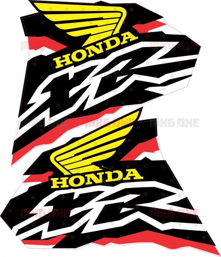 Honda XR 650 Logos Decals Stickers And Graphics MXG ONE Best Moto