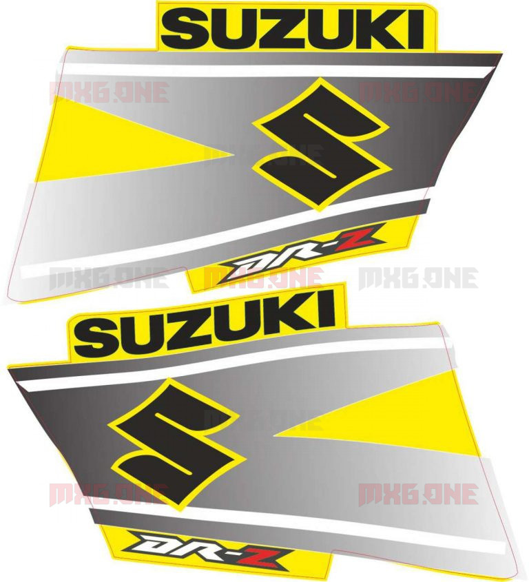 SUZUKI DRZ 250 Decals Set MXG ONE Best Moto Decals