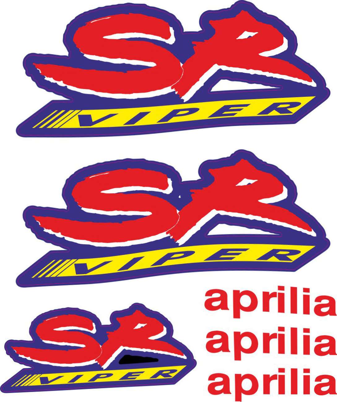 Aprilia SR-VIPER decals set -  - Best moto decals