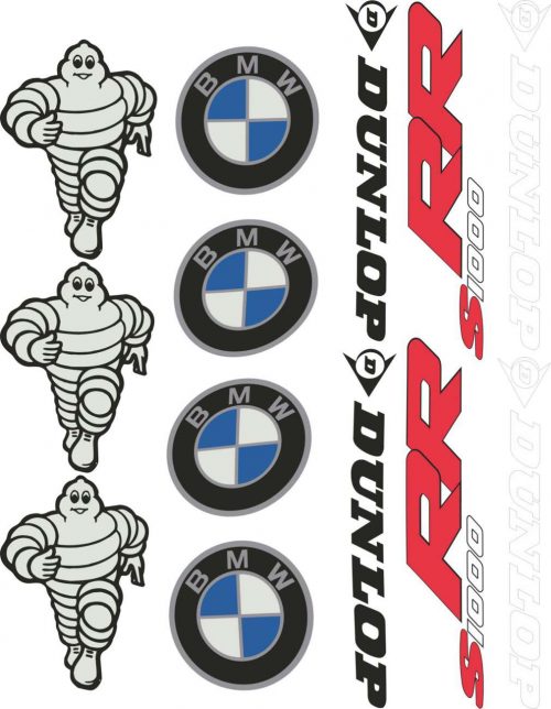 BMW S logos decals, stickers and graphics -  - Best moto decals