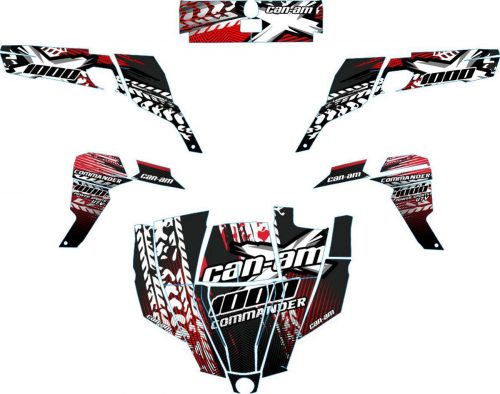 CAN-AM COMMANDER-1000 stickers set - MXG.ONE - Best moto decals