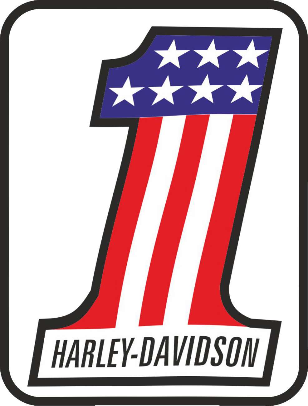 Aufkleber Harley-Davidson Bar + Shield Rosen 12x5 cm Decal HD Auto Mo, 3,95  €