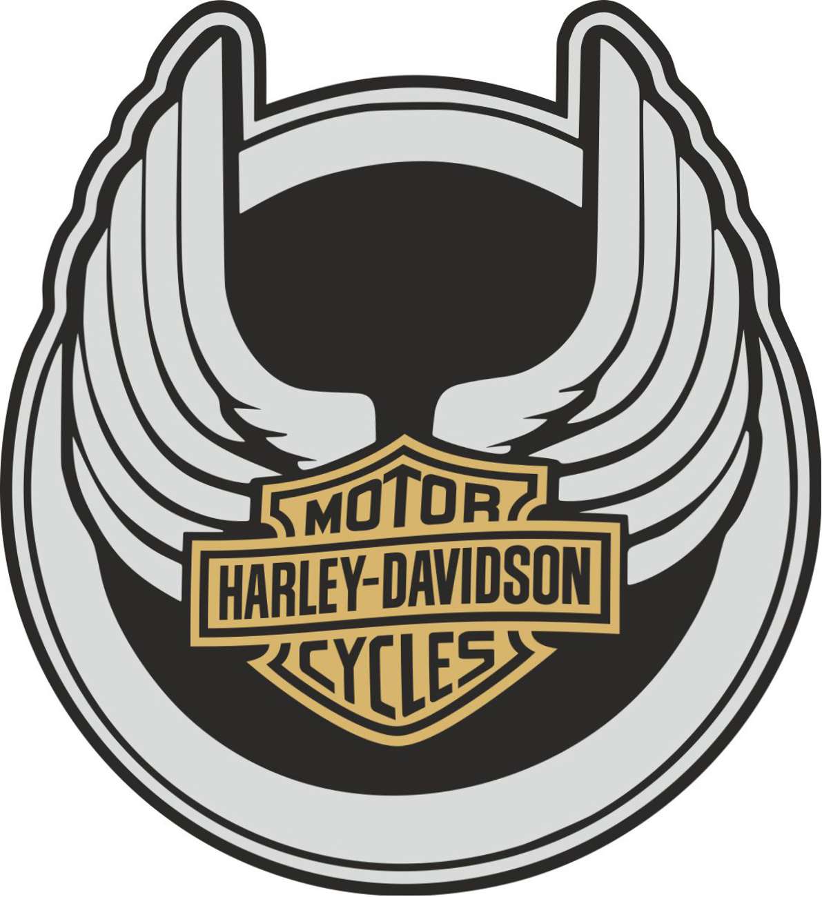 Sticker et autocollant Harley davidson