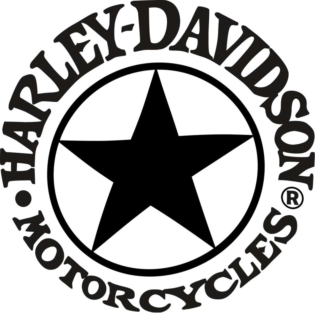 Harley Davidson Star Sticker Mxg One Best Moto Decals
