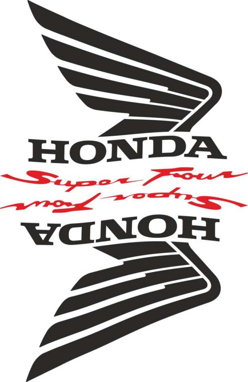 Honda WINGS-09 stickers set - MXG.ONE - Best moto decals