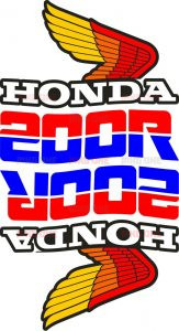 Honda Wings Stickers Set Mxg One Best Moto Decals