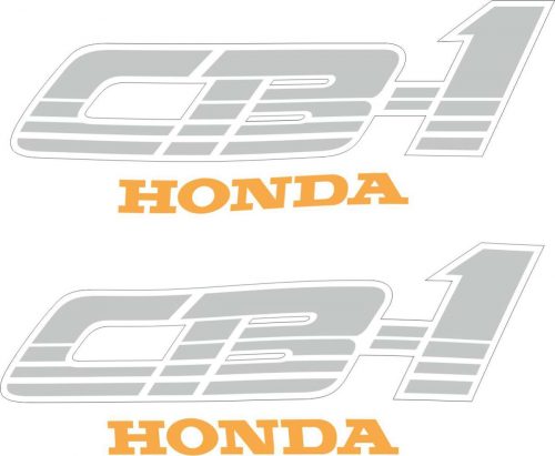 Team Honda Number One Decal 6" large CR ATC CB 125 200 250 750 900 CB CBX 