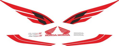 Honda CBX-200 2002 decals set -  - Best moto decals