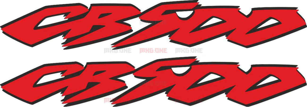 Honda CBX-200 2001 decals set -  - Best moto decals