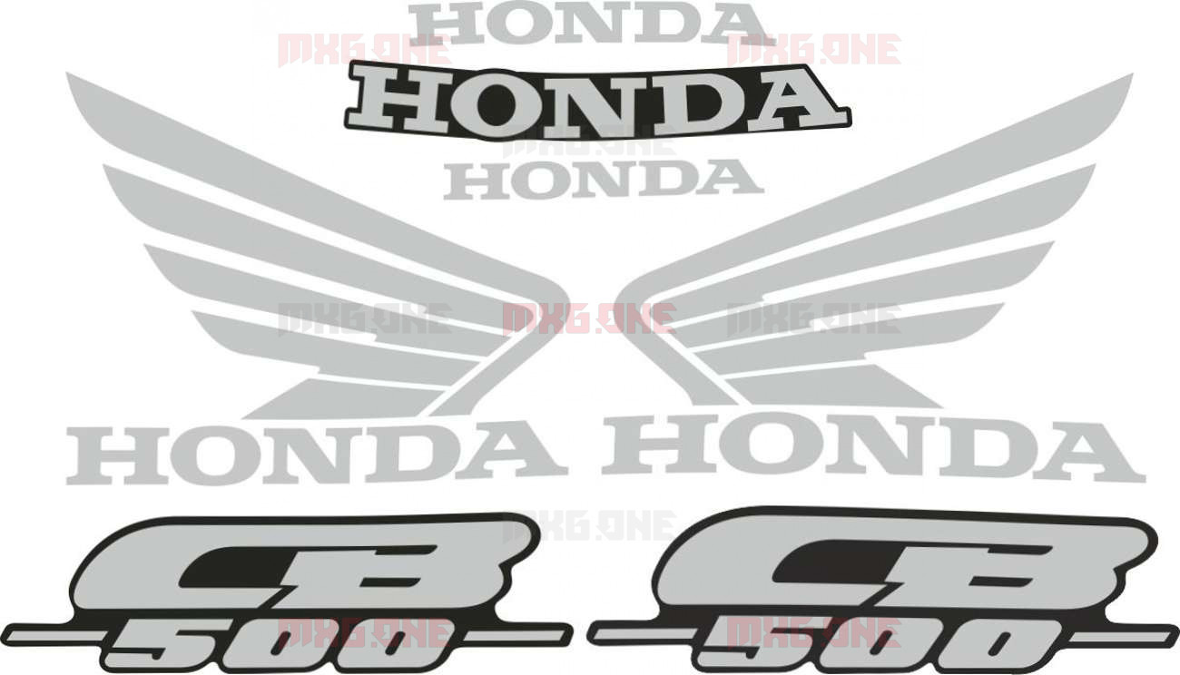 Honda CBX-200 2001 decals set -  - Best moto decals