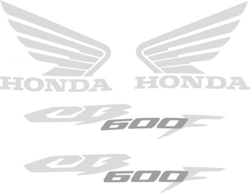 Hornet 600 2010 Outline Track bike or road fairing Decals Stickers PAIR #10