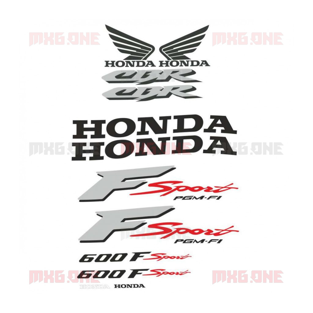 Honda CBR-600-F SPORT-2 stickers set - MXG.ONE - Best moto decals