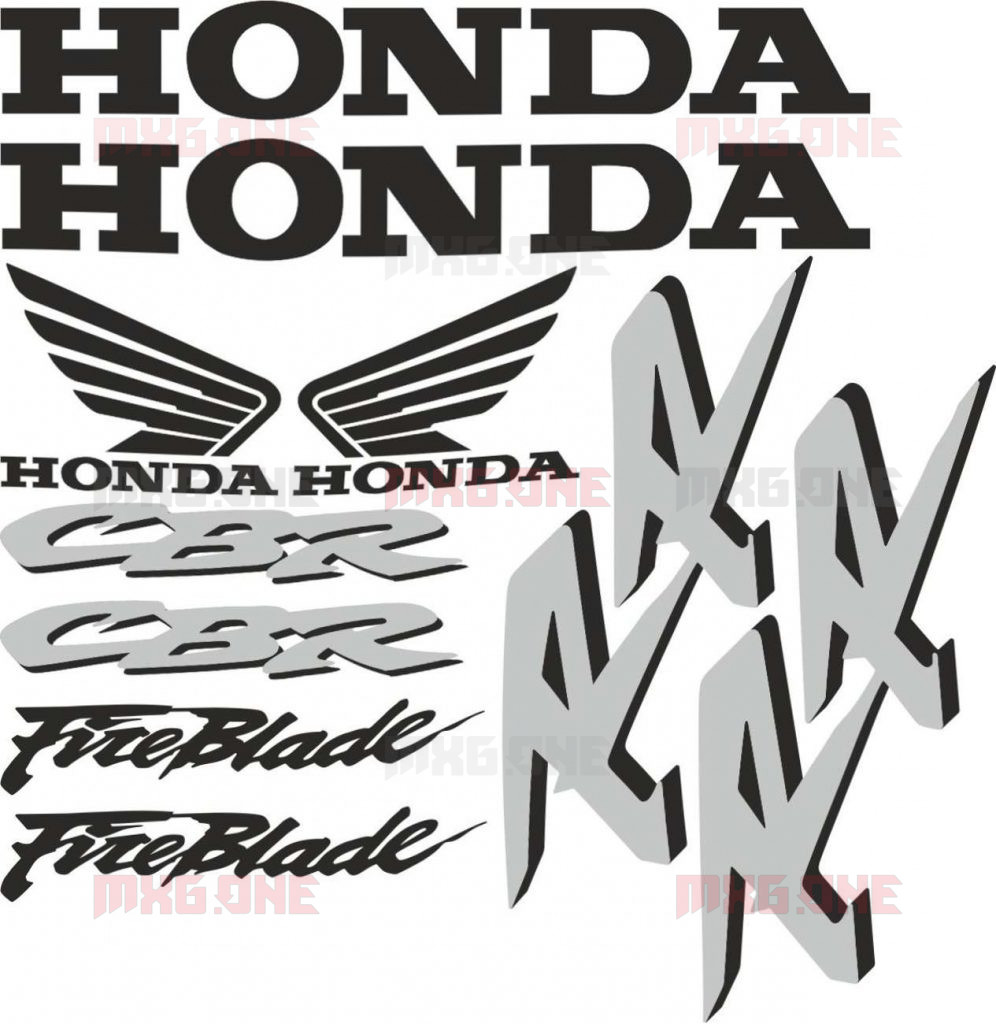 Honda CBR 1000 logos decals, stickers and graphics - MXG.ONE - Best ...