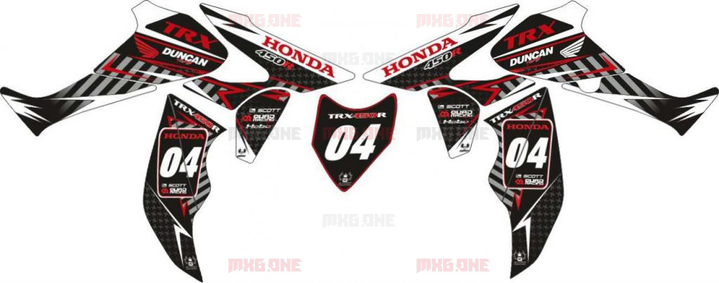 Honda TRX logos decals, stickers and graphics - MXG.ONE - Best moto decals