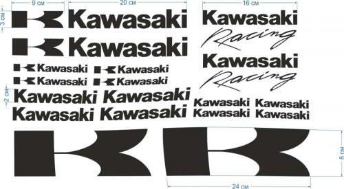 1A Style Sticker - Motorrad Aufkleber #kawasaki #kawasexy #sxz