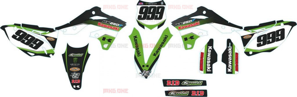 kawasaki kx250f decals