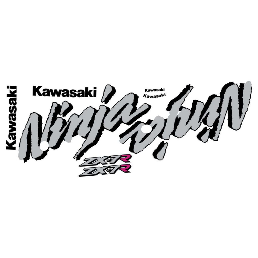 Kawasaki Zx R Logos Decals Stickers And Graphics Mxg One Best Moto Decals