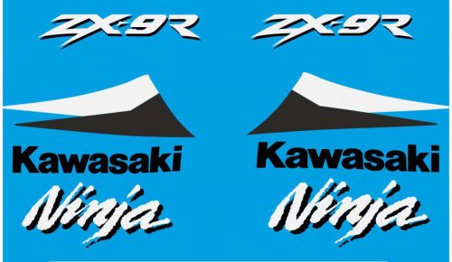 Aufkleber Harz Lenkerplatte Kawasaki Ninja 900 ZX-9R 2000-2002