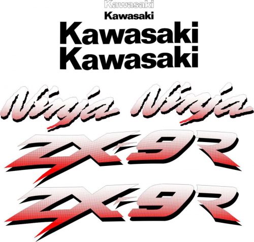 ZX logos decals, stickers and graphics - MXG.ONE - Best moto decals