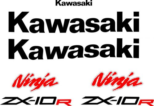 adesivi/adhesives/stickers/decal Kawasaki ZX 10 R CROMATO Ad