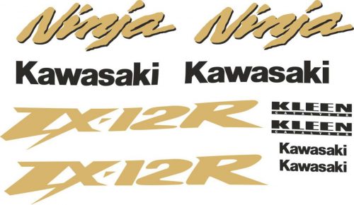 Kawasaki ZX logos decals, stickers and graphics - MXG.ONE - Best 