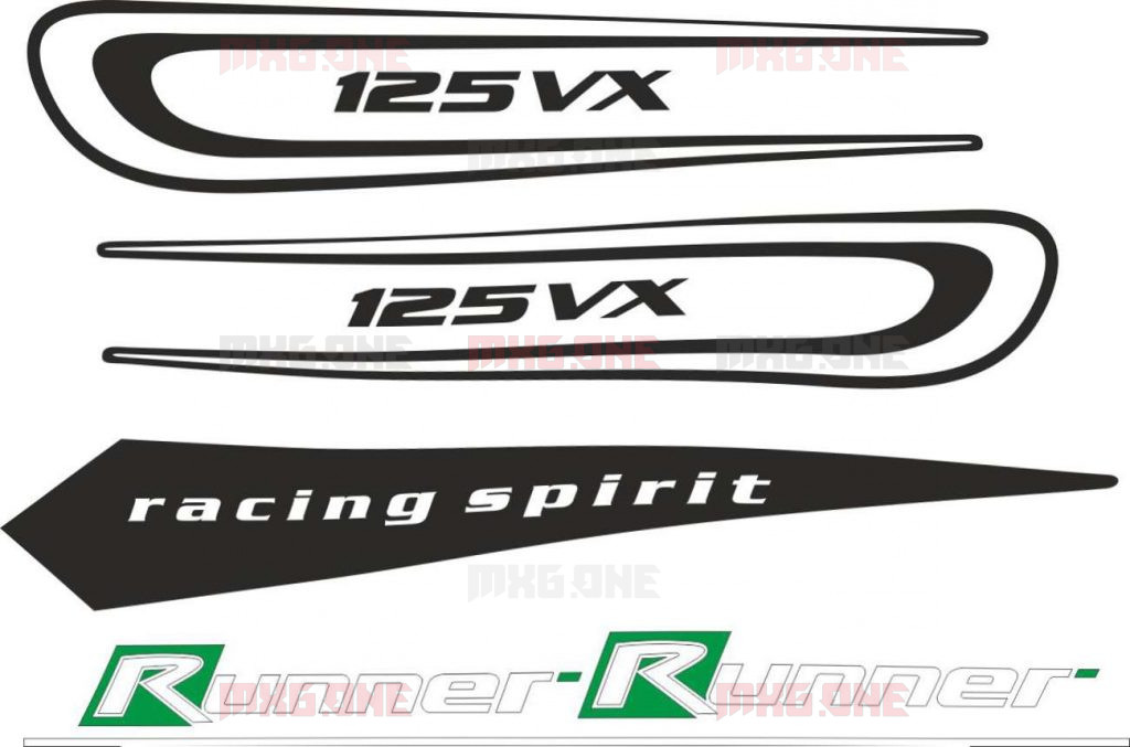 GILERA VX-125 RUNNER stickers set - MXG.ONE - Best moto decals