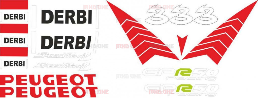 Peugeot Derbi Gpr Stickers Set Mxgone Best Moto Decals