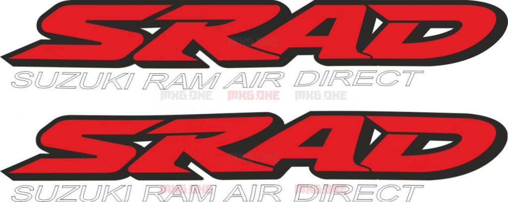 SUZUKI GSX-R-750 SRAD stickers - MXG.ONE - Best moto decals