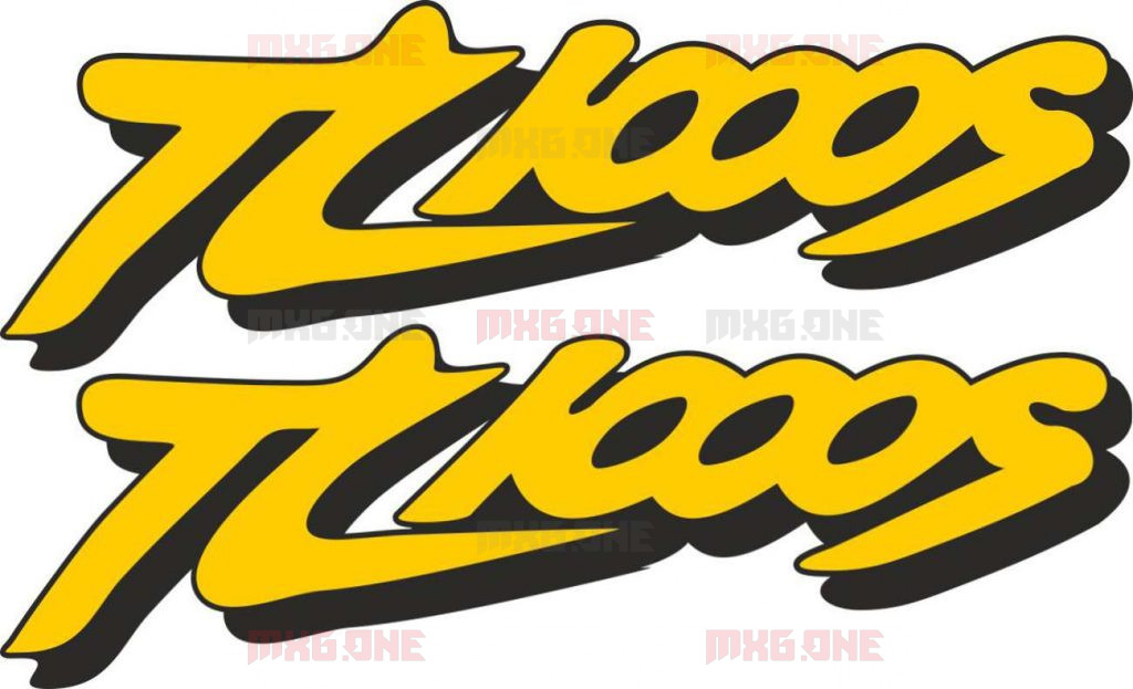 Suzuki Tl 1000 S Sticker Mxgone Best Moto Decals