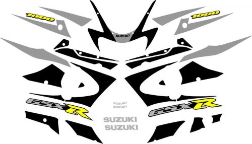 Suzuki Gsxr 1000 decals