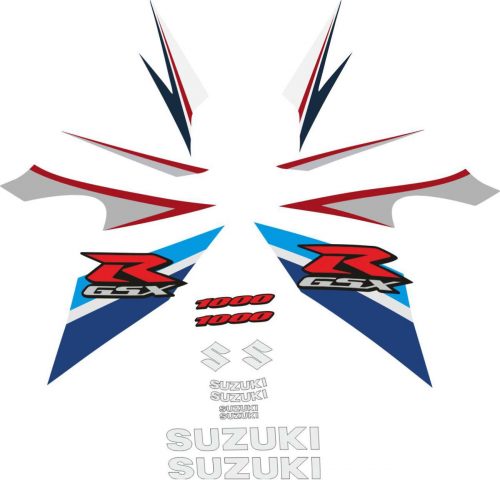 Suzuki Gsx R 1000 Logos Decals Stickers And Graphics Mxg One Best Moto Decals