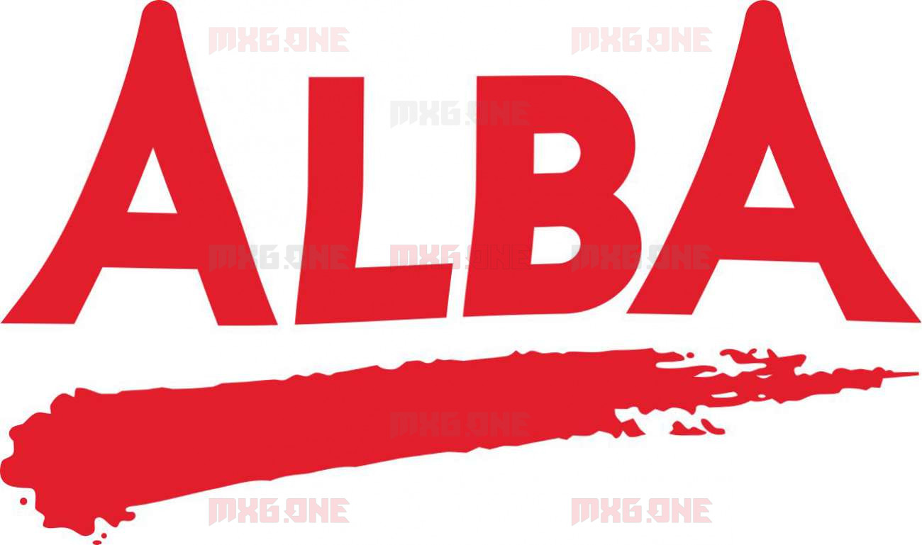 ALBA logo sticker - MXG.ONE - Best moto decals