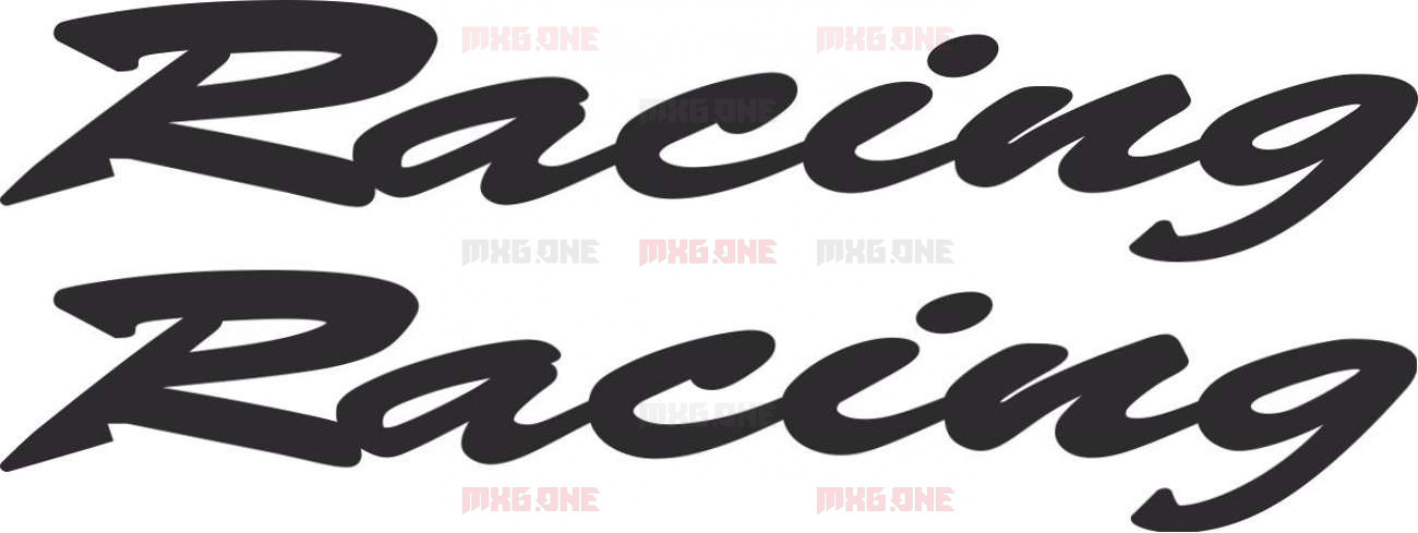 Logo letter R - MXG.ONE - Best moto decals