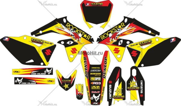 Decals for SUZUKI RMZ-450 2008-2017