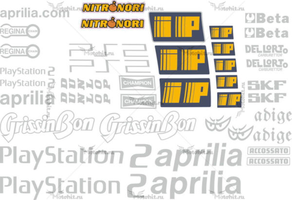 Decals for Aprilia NORI UNIVERSAL