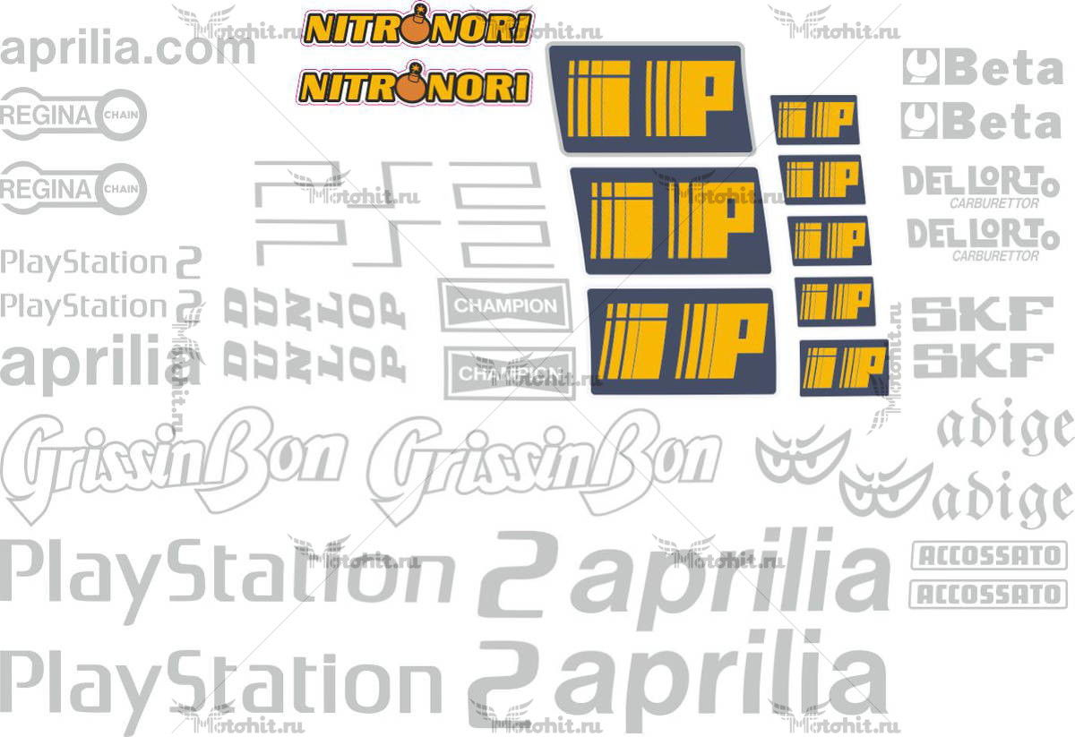 Decals for Aprilia NORI UNIVERSAL