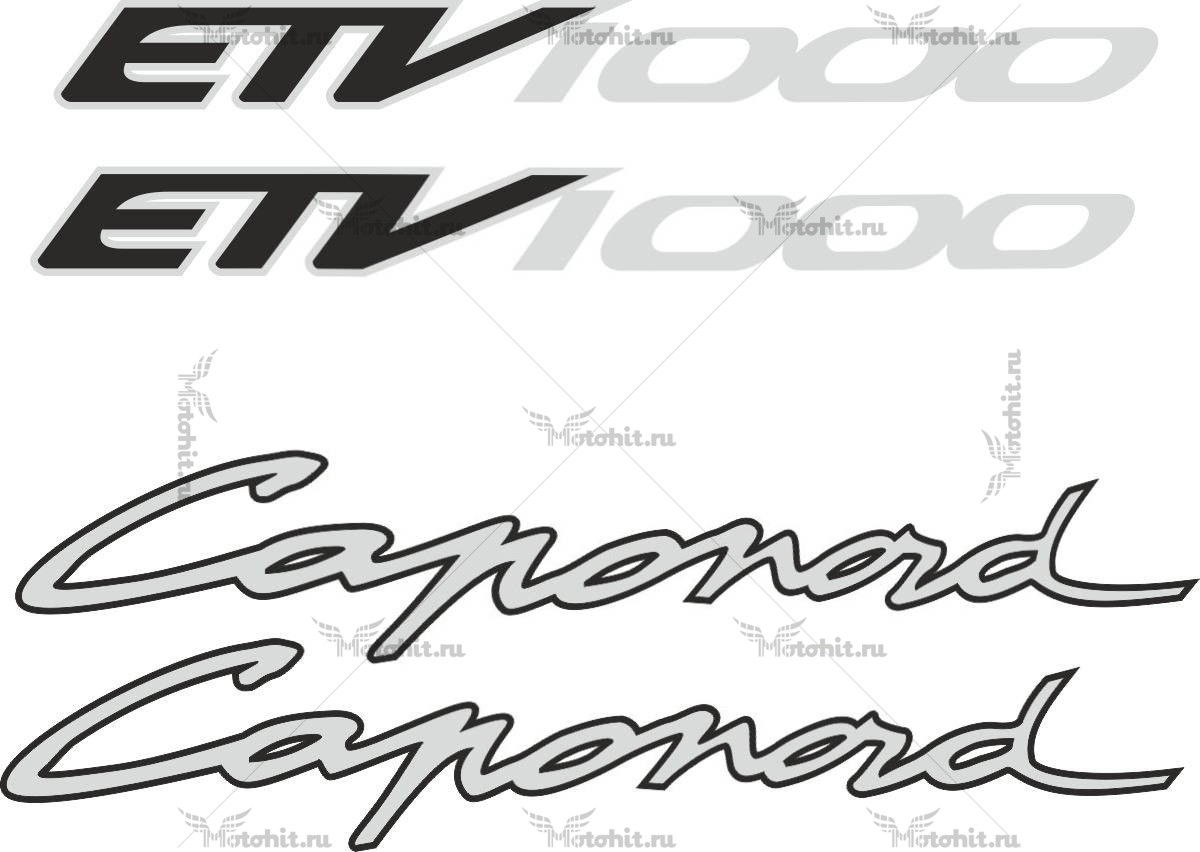 Decals for Aprilia ETV-1000 CAPONORD