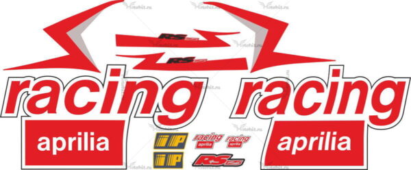 Decals for Aprilia RS-50 RS-125 2002 WHITE