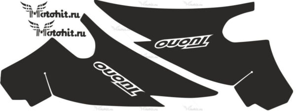 Decals for Aprilia Tuono 1000 2004 год хвост