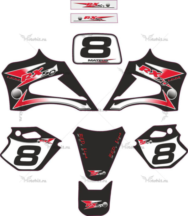 Decals for Aprilia RX-50-CC ORIGINAL