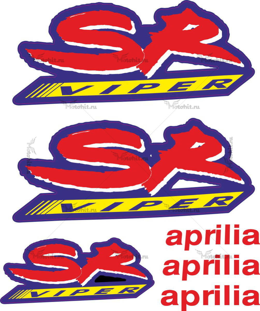 Decals for Aprilia SR-VIPER