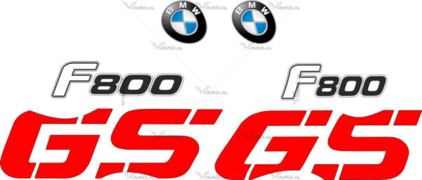 Decals for BMW F-800-GS 2008-2009
