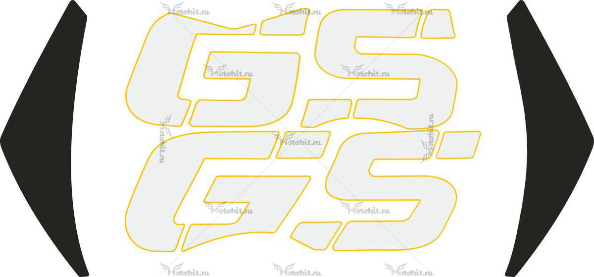 Decals for BMW GS-800-F 2008