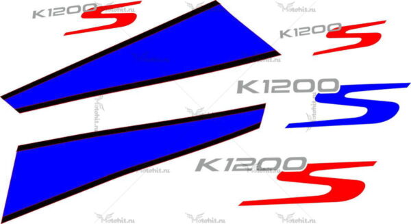 Decals for BMW K-1200-S 2007-2010