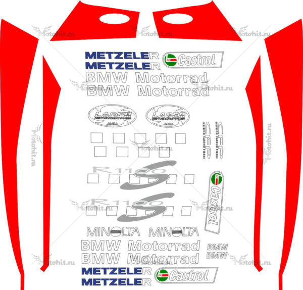 Decals for BMW R-1100-S Boxer-Cup 2004